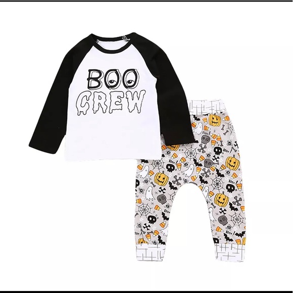 Gymboree Girls Halloween Boo Crew Tee /& Leggings Set NWT NEW 2T 4T 5T